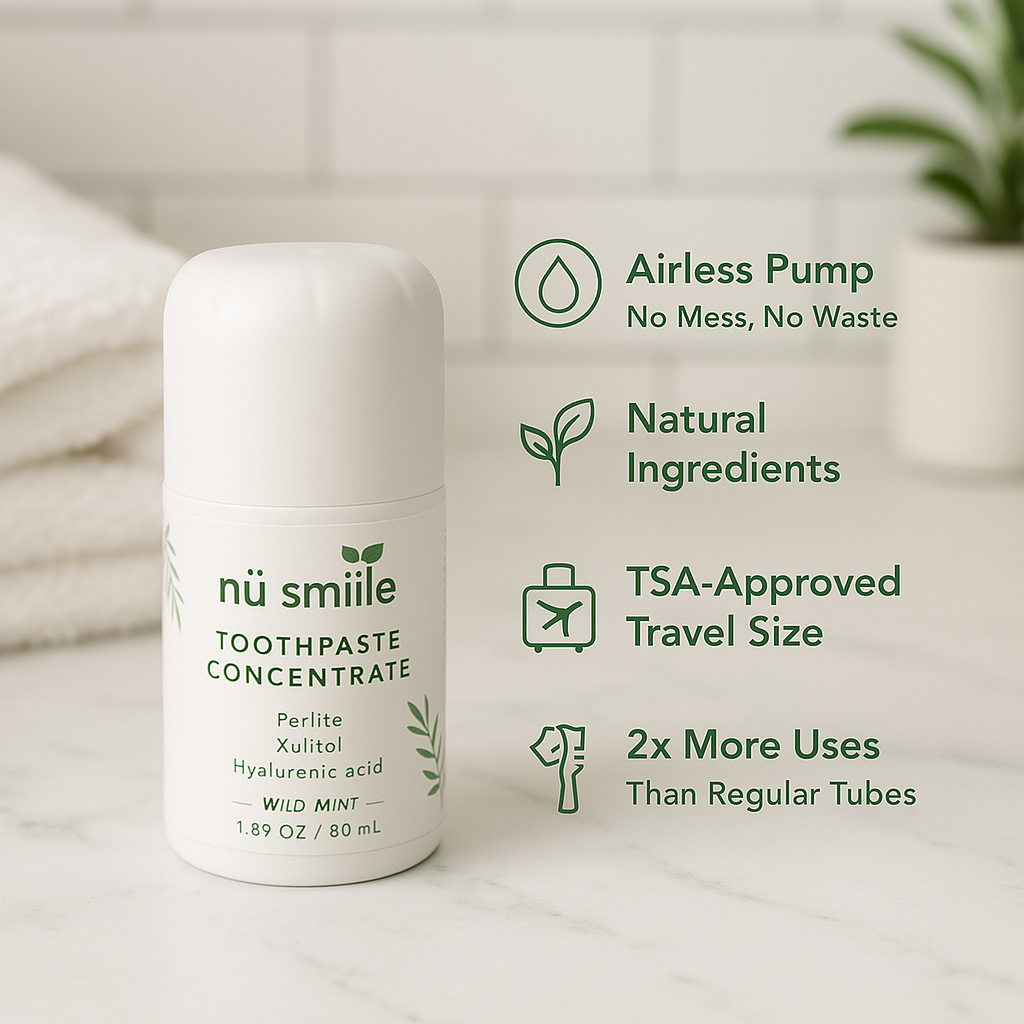 Vitamin Enriched Perlite + Nano-Hydroxyapatite Toothpaste Concentrate - Mint