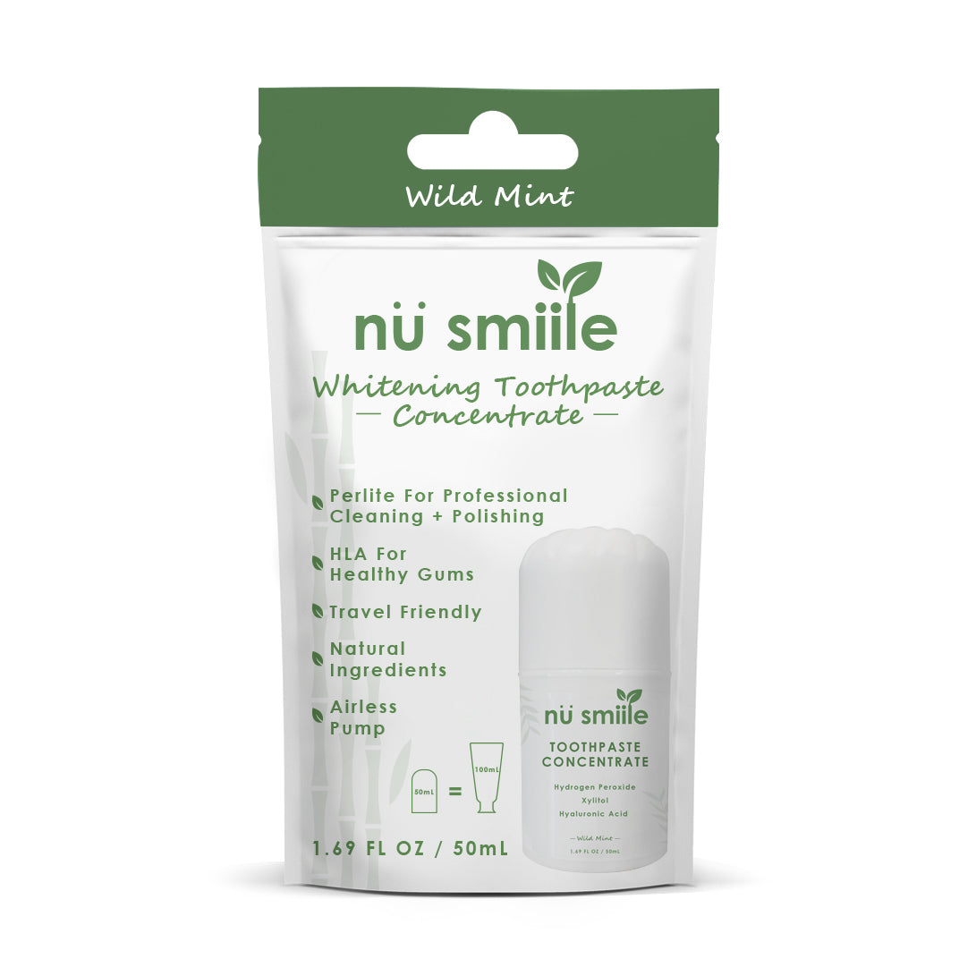 Vitamin Enriched Perlite + Nano-Hydroxyapatite Toothpaste Concentrate - Mint